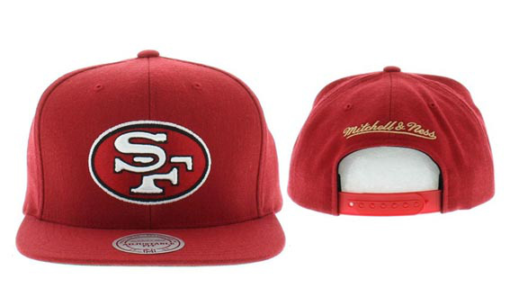 NFL San Francisco 49ers M&N Snapback Hat NU13